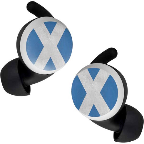 Scotland Flag Distressed Google Pixel Buds Skin